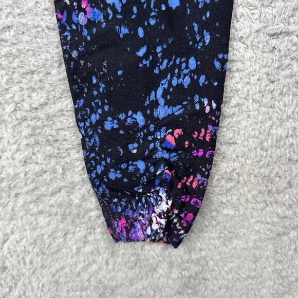 CALVIN KLEIN Womens Leggings Multicolor Spatter Size OX (~12W) Stretch Printed - Picture 5 of 11